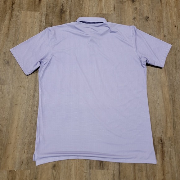 Chechessee Creek Club Holderness And Bourne Polo Mens XL The Patton Purple SS - Picture 3 of 7